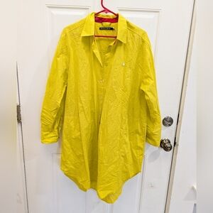 Gudrun Sjoden Organic Cotton Button Down Tunic Dress